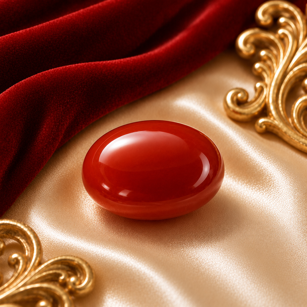 Natural Red Coral (Moonga)